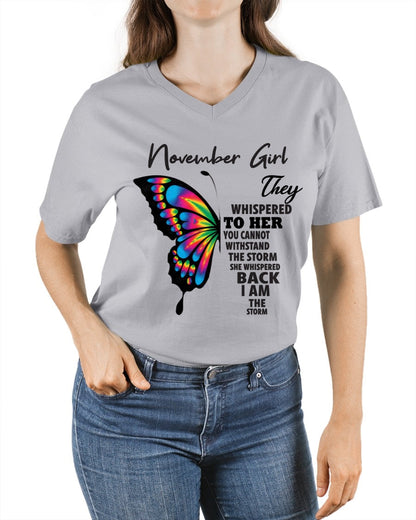 NOVEMBER GIRL, THEY WHISPERED TO HER YOU CANNOT WITHSTAND THE STORM SHE WHISPERED BACK I AM THE STORM – DONN11 fma ( SKU26T-01297-11)