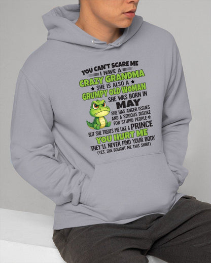 MAY - YOU CAN'T SCARE ME - FOR GRANDSON - GIFT FROM GRANDMA - EBIL05 (SKU09-85-05)