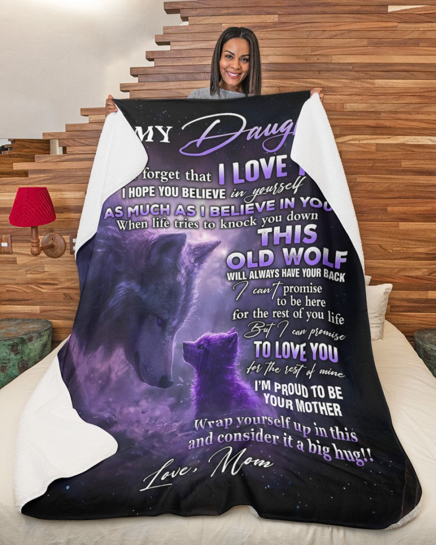 BLANKET FOR DAUGHTER FROM MOM FULL (SKUB12-89)