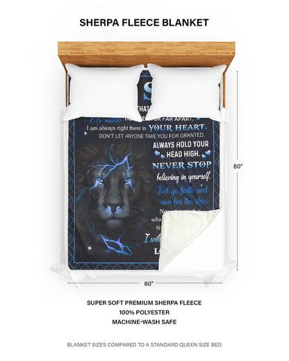 The Perfect Gift For Your Son Blanket - From Mom (SKUB09-138)