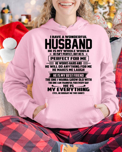 I Have A Wonderful Husband – Gift For Wife From Husband – DOAN00 (SKU12-314-00)