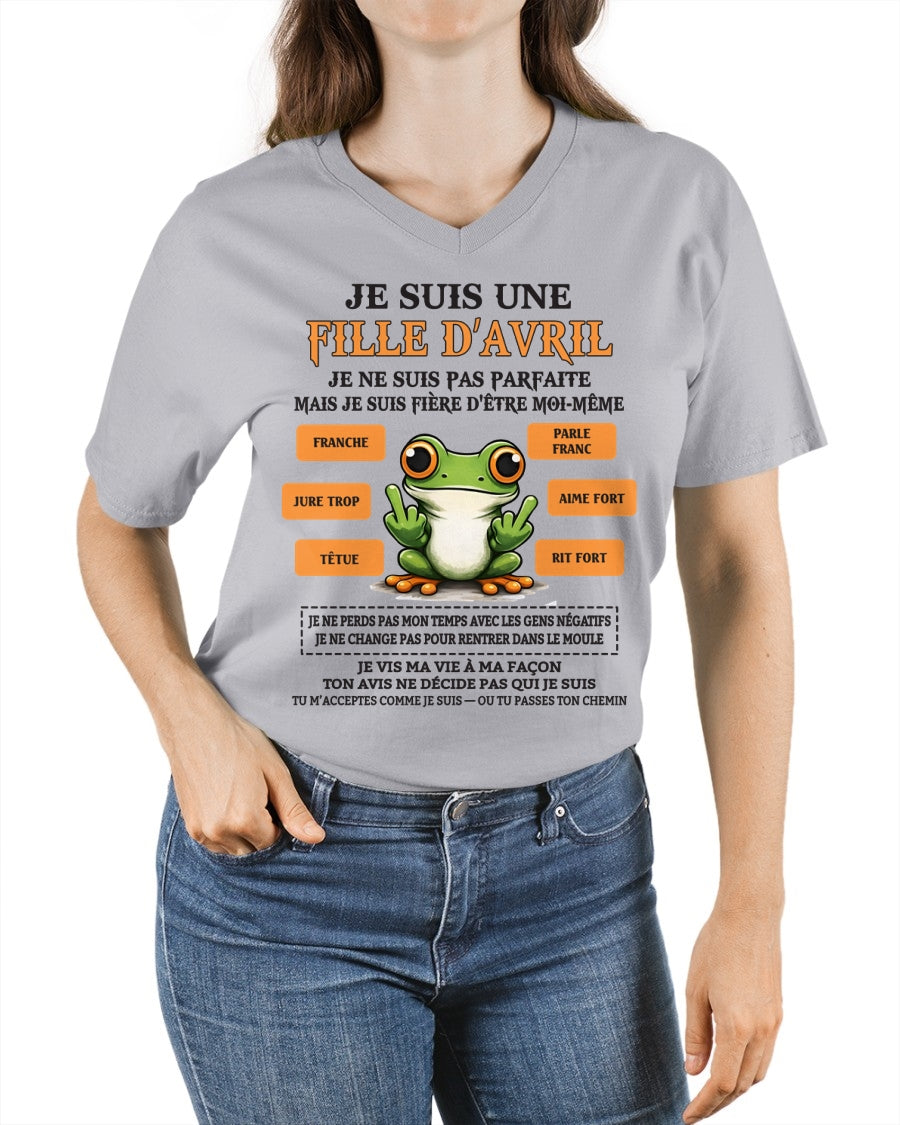 JE SUIS UNE FILLE D’AVRIL - fma DONN04 / fr04 (SKU2603-02-04)