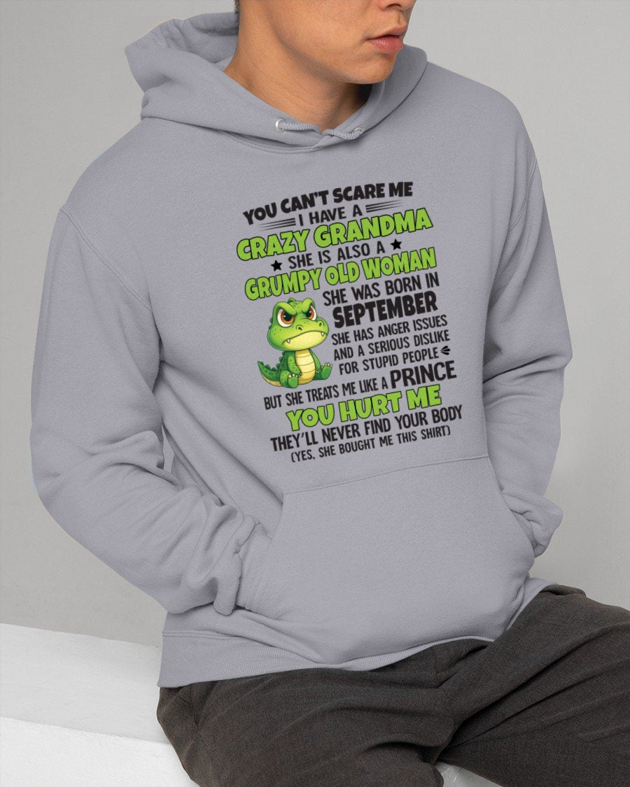 SEPTEMBER - YOU CAN'T SCARE ME - FOR GRANDSON - GIFT FROM GRANDMA - EBIL09 (SKU09-85-09)