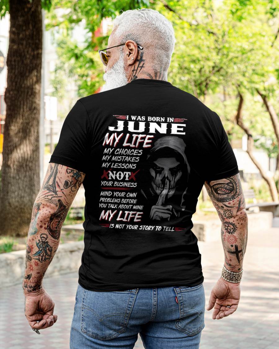 My Life - T Shirt For Man - DONN06 (SKU08-36-06)