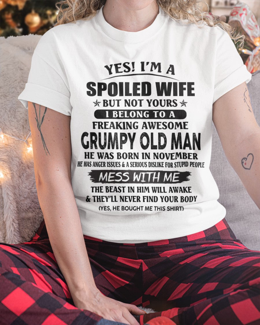Grumpy Old Man November – Perfect gift for your wife – ccdi11 (SKU08-63-11)