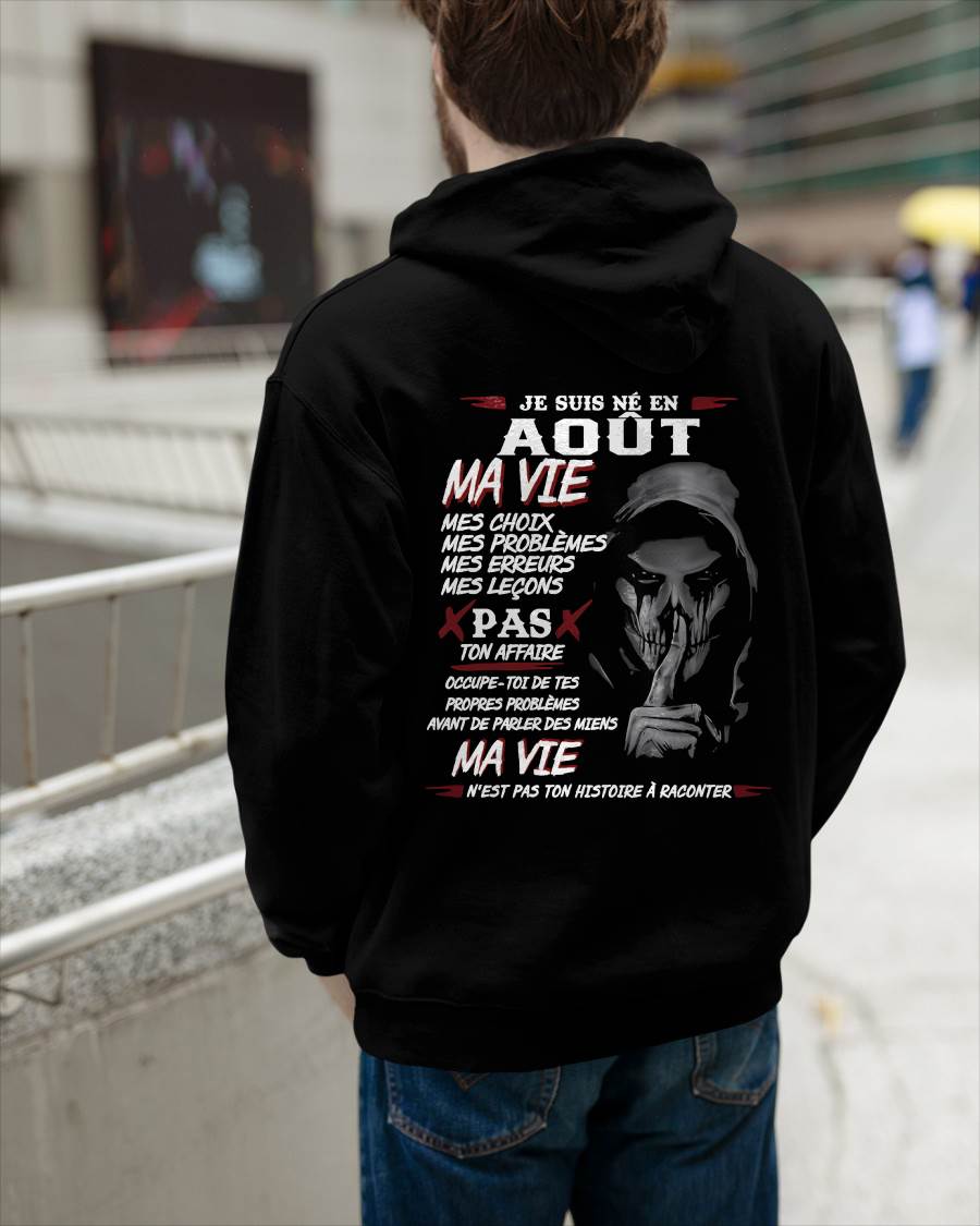 MA VIE – T-shirt pour homme – DOAN08 (SKU12-269-08)