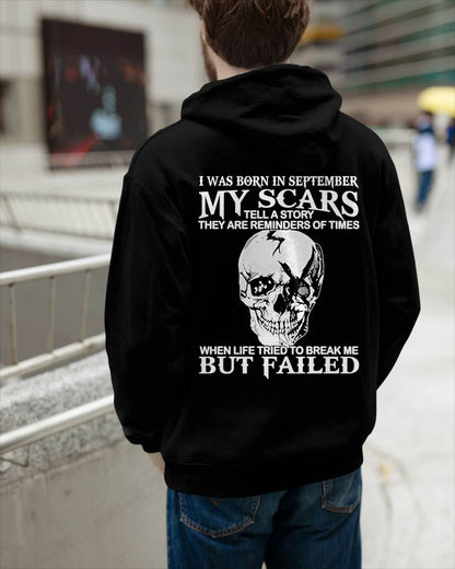 My Scars Tell A Story – T-Shirt For Man – DOAN09 (SKU10-27-09)