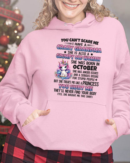 OCTOBER - YOU CAN'T SCARE ME - GIFT FROM GRANDMA - EBIL10 (SKU09-106-10)