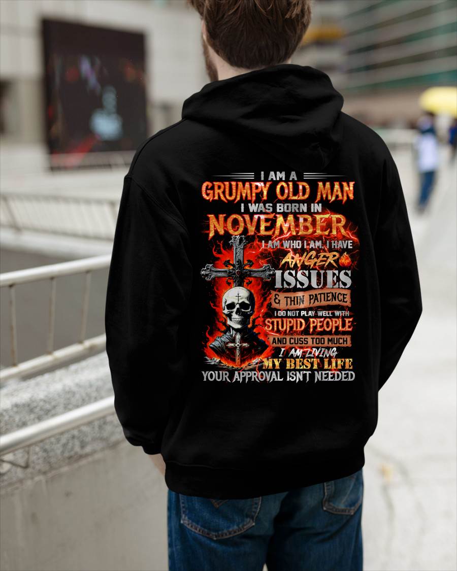I AM A GRUMPY OLD MAN – T-SHIRT FOR MAN – DOAN11 (SKU12-319-11)