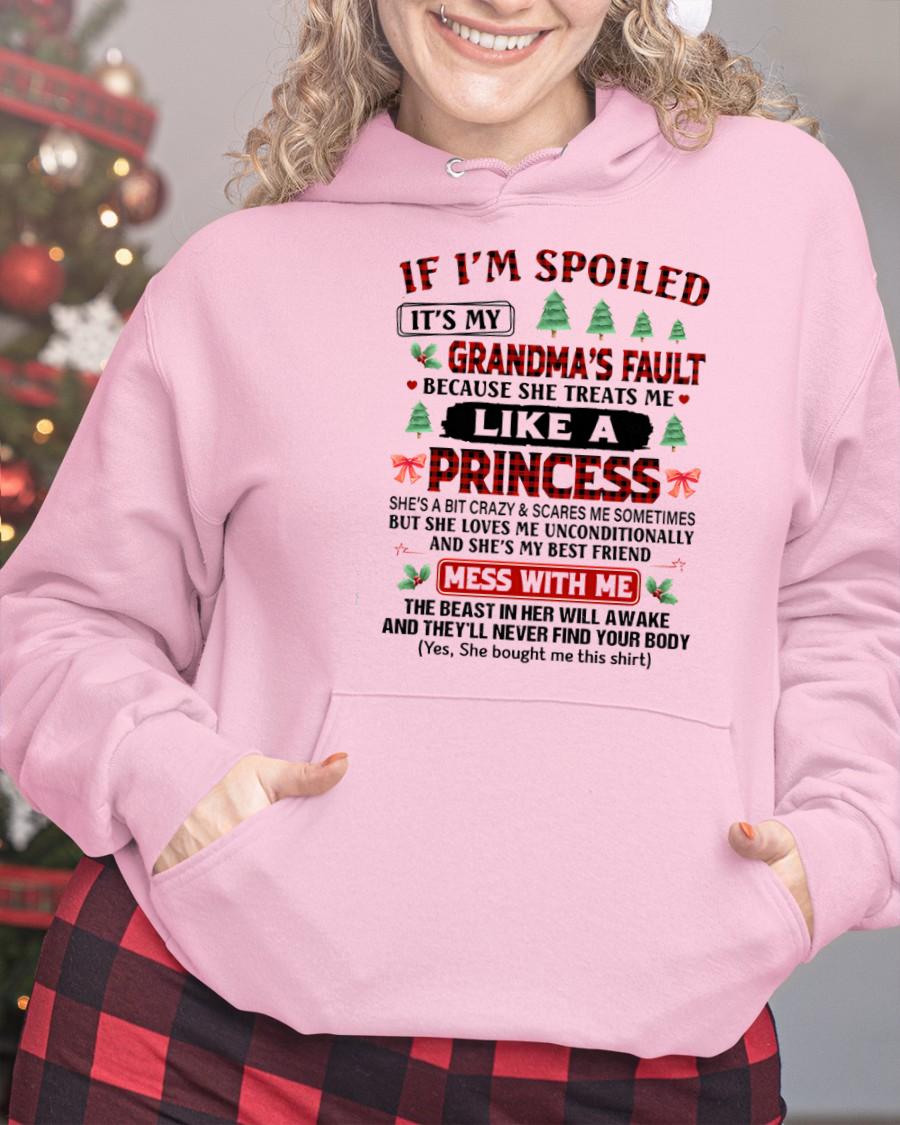 CHRISTMAX T-SHRIT FOR GRANDDAUGHTER - GIFT FROM GRANDMA - EBIL00