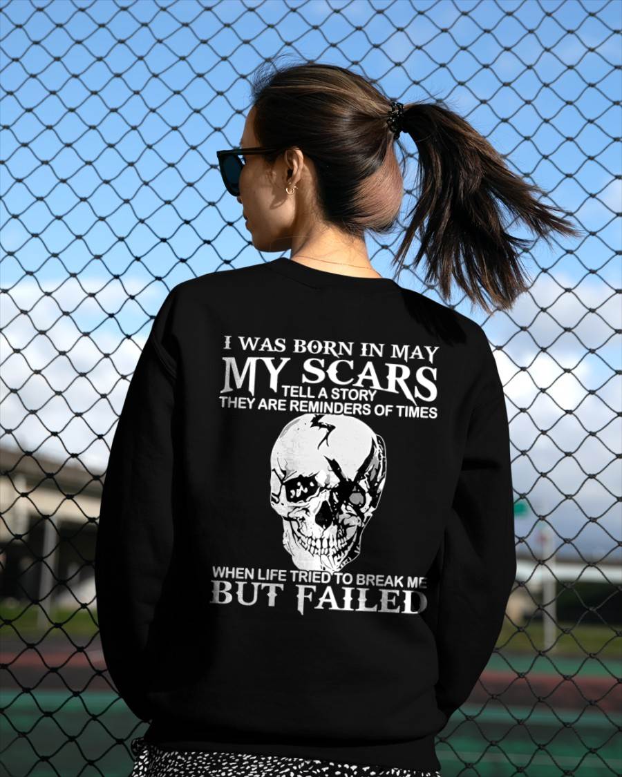 My Scars Tell A Story – T-Shirt For Woman – DOAN05 (SKU10-27-05)