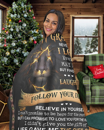 Special Gift For Your Grandson Blanket - From Grandma (SKUB09-43)