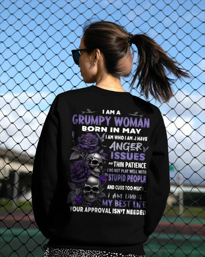 I Am A Grumpy Woman – T-Shirt For Woman – DOAN05 (SKU10-08-05)