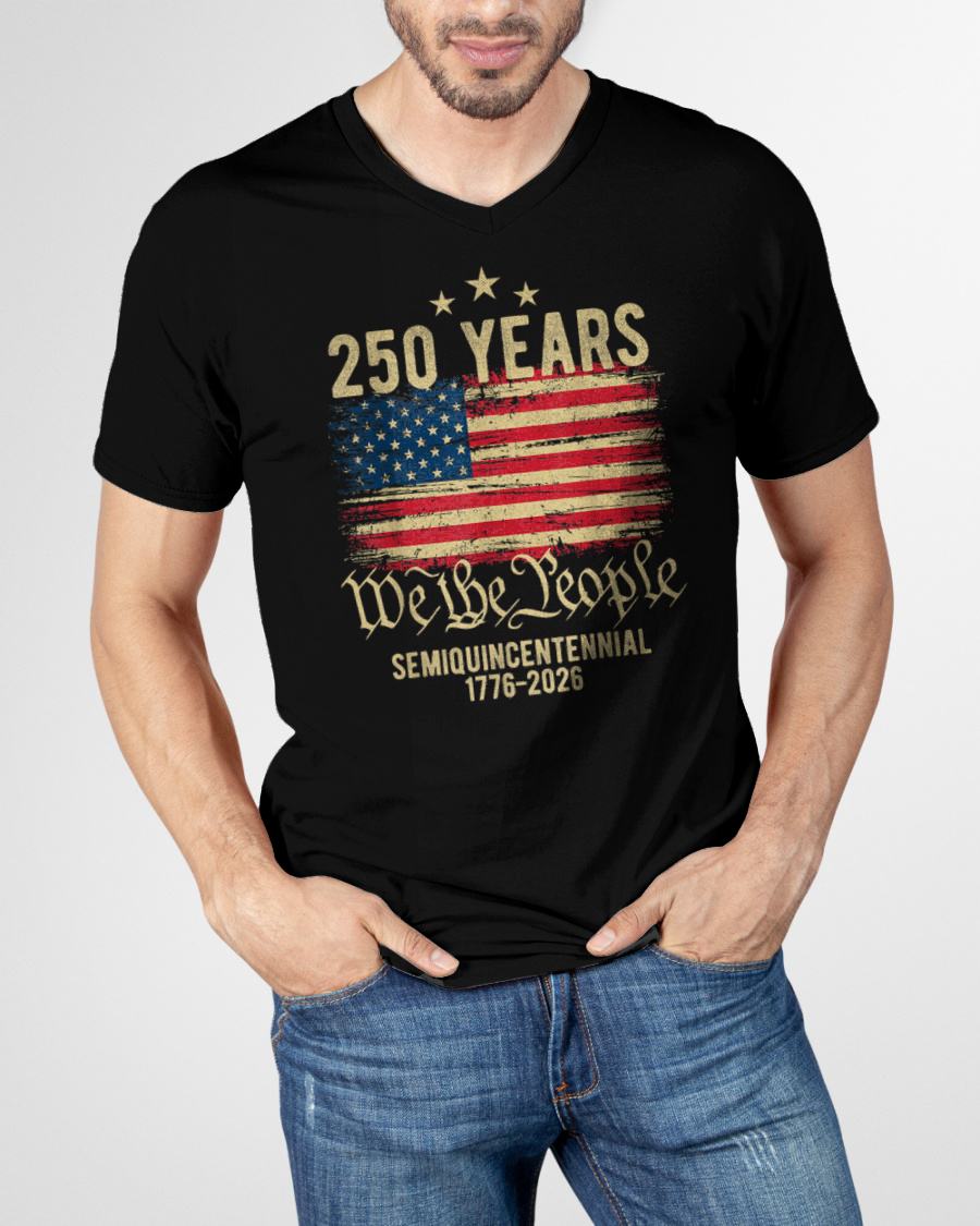 U.S 250th BIRTHDAY T-SHIRT - US250 (SKU26T-0186)