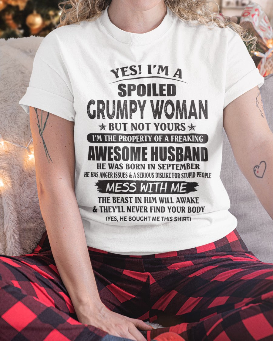 Perfect gift for wife from awesome husband september  – ccdi09 (SKU10-21-09)