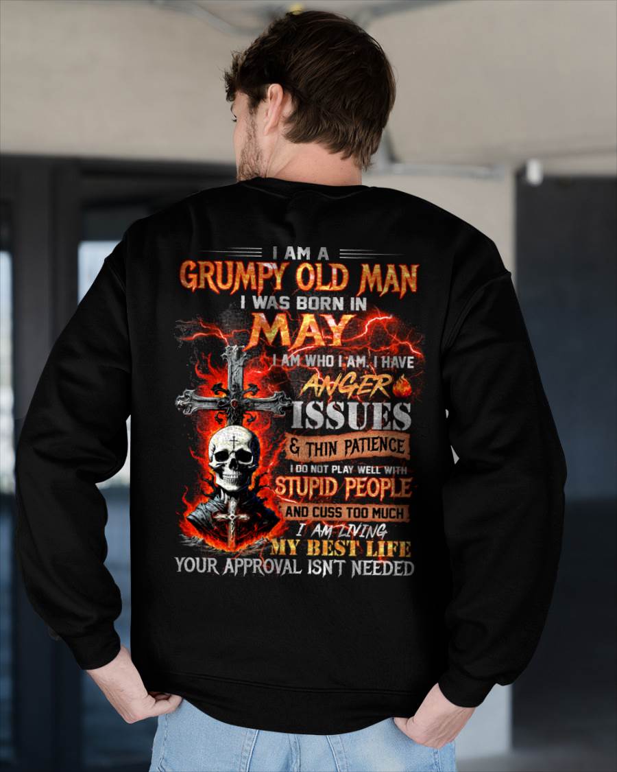 I Am A Grumpy Old Man – T-Shirt For Man – DONN05 (SKU12-319-05)