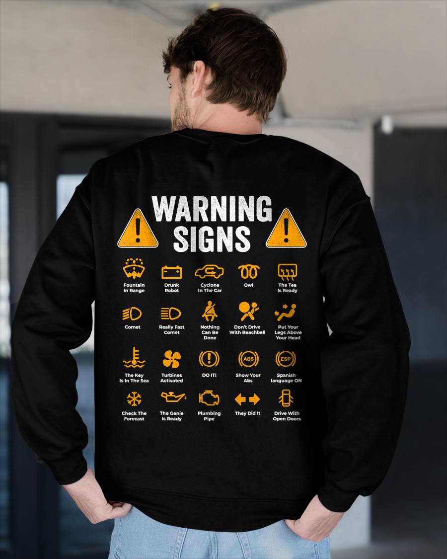 Warning Signs - Gift For Mechanic - DONN (SKUM08-D00)