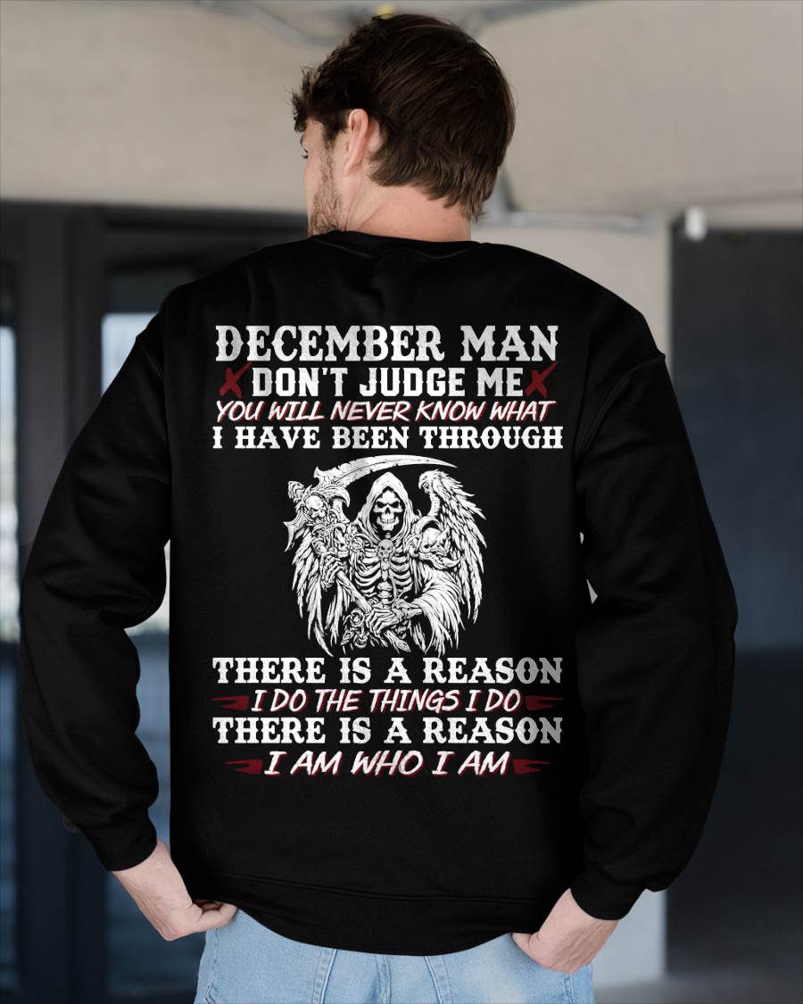 January Man Don't Judge Me – T-Shirt For Man – DONN12 (SKU10-49-12)