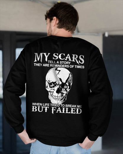 My Scars Tell A Story – T-Shirt For Man – DONN00 (SKU10-27-00)