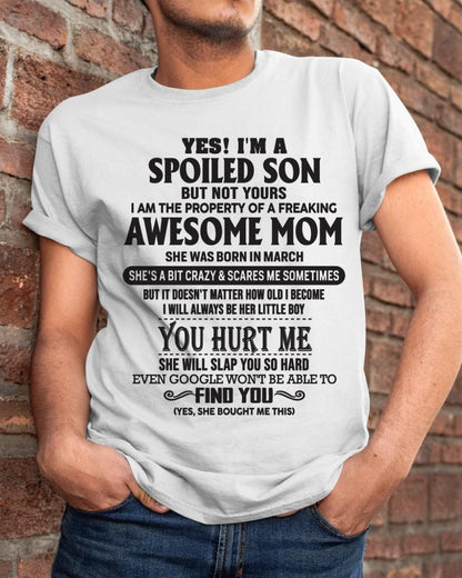 March - Gift for Son From Mom - ebil03 ( SKU-MS01-03)