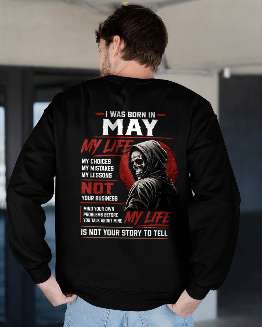 MAY - MY LIFE - T SHIRT FOR MAN - DONN05 (SKU2607-329-05)