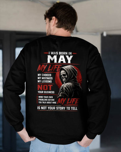 MAY - MY LIFE - T SHIRT FOR MAN - DONN05 (SKU2607-329-05)
