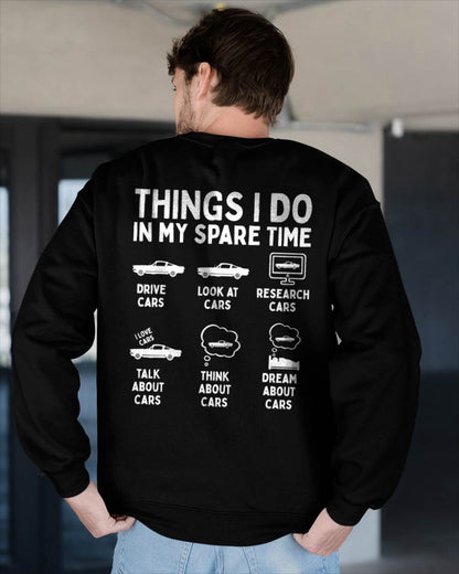 Things I Do in My Spare Time Car Enthusiast Funny Car Guy T-Shirt - Gift For Mechanic - DONN (SKUM08-D14)