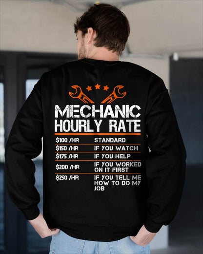 Mechanic Hourly Rate - Gift For Mechanic - DONN (SKUM08-D01)