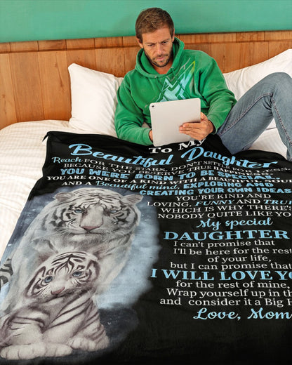 Special Gift For Your Daughter Blanket - From Mom (SKUB10-113) FULL