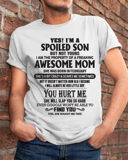 February - Gift for Son from Mom - ebil02 ( SKU-MS01-02)