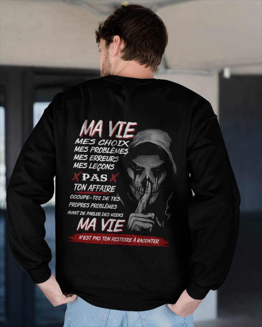 MA VIE – T-shirt pour homme – DONN00 (SKU12-247)