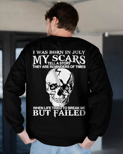 My Scars Tell A Story – T-Shirt For Man – DOAN07 (SKU10-27-07)