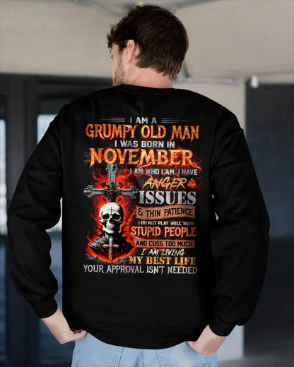 I AM A GRUMPY OLD MAN – T-SHIRT FOR MAN – DOAN11 (SKU12-319-11)