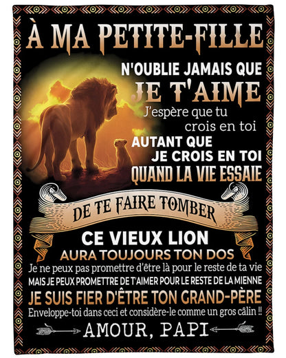 Cadeau Spécial Pour Ta Petite-Fille – Couverture - De Papi FULL (SKUB12-10)