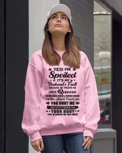 SPOILED WIFE - GIFT FROM HUSBAND - DONN01 (SKU26T-01107-01)