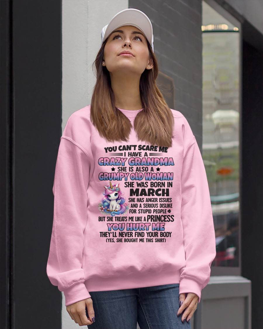 MARCH - YOU CAN'T SCARE ME - GIFT FROM GRANDMA - EBIL03 (SKU09-106-03)