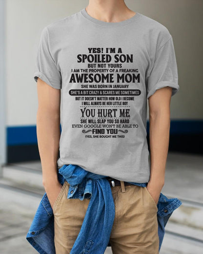 January - Gift for Son From Mom - ebil01 ( SKU-MS01-01)