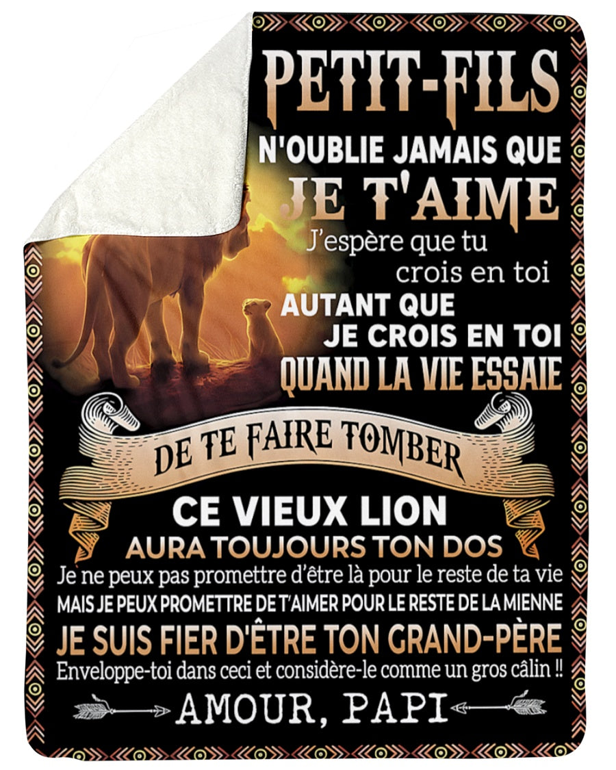 Cadeau Spécial Pour Ton Petit-Fils – Couverture - De Papi FULL (SKUB12-12)