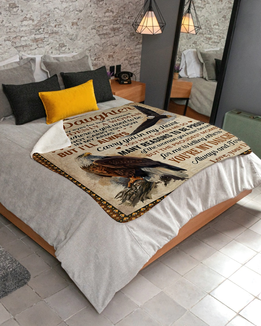 Special Gift For Your Daughter Blanket - From Dad