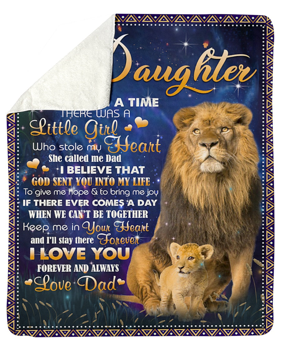 Special blanket for Daughter - From Dad blanket
