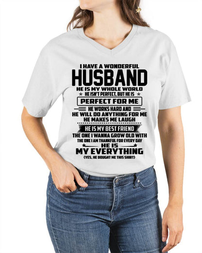 I Have A Wonderful Husband – Gift For Wife From Husband – DONN00 (SKU12-314-00)