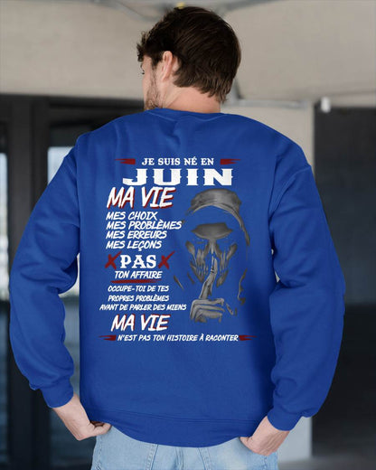 MA VIE – T-shirt pour homme – DONN06 (SKU12-269-06)