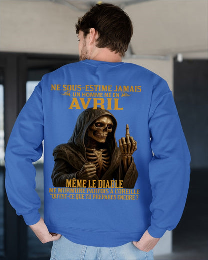 NE SOUS-ESTIME JAMAIS UN HOMME NÉ EN AVRIL Fr04 DONN04 male (SKU12-305-04)