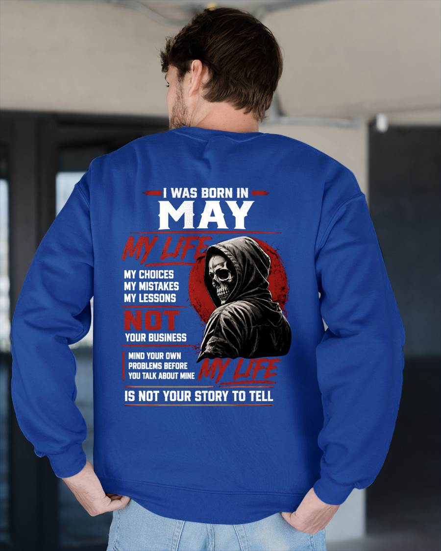 MAY - MY LIFE - T SHIRT FOR MAN - DONN05 (SKU2607-329-05)
