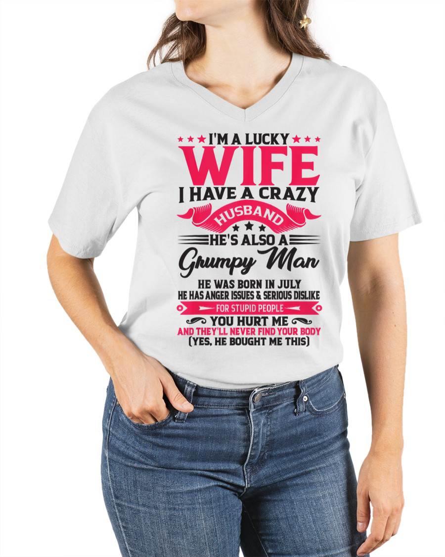 JULY - TO MY WIFE - I'M A LUCKY WIFE - GIFT FROM HUSBAND - DTSM07 (SKU10-136-07)