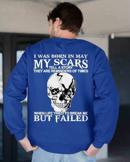 My Scars Tell A Story – T-Shirt For Man – DOAN05 (SKU10-27-05)
