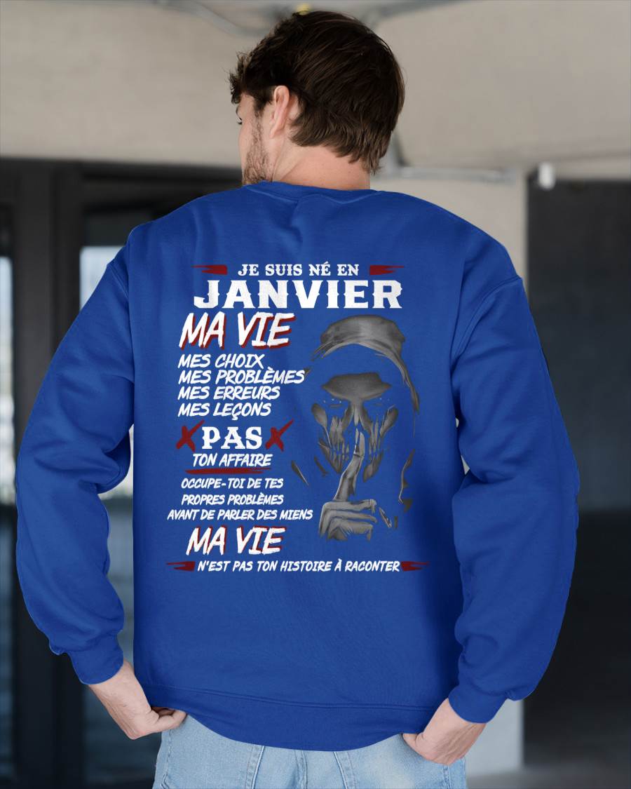 MA VIE – T-shirt pour homme – DOAN01 (SKU12-269-01)