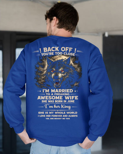 JUNE - BACK OFF! YOU'RE TOO CLOSE - GIFT FROM WIFE - EBIL06 (SKU26T-01-25-06)