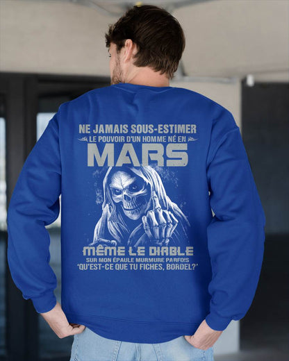 LE POUVOIR D’UN HOMME NÉ EN – T-SHIRT POUR HOMME – DOAN03 (SKU08-61-03)