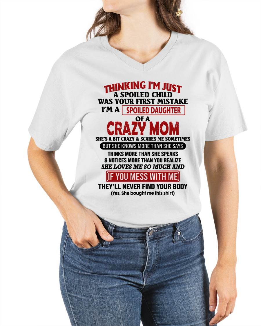 I'M A SPOILED DAUGHTER - GIFT FROM MOM - EBIL00 (SKU-CM-00)